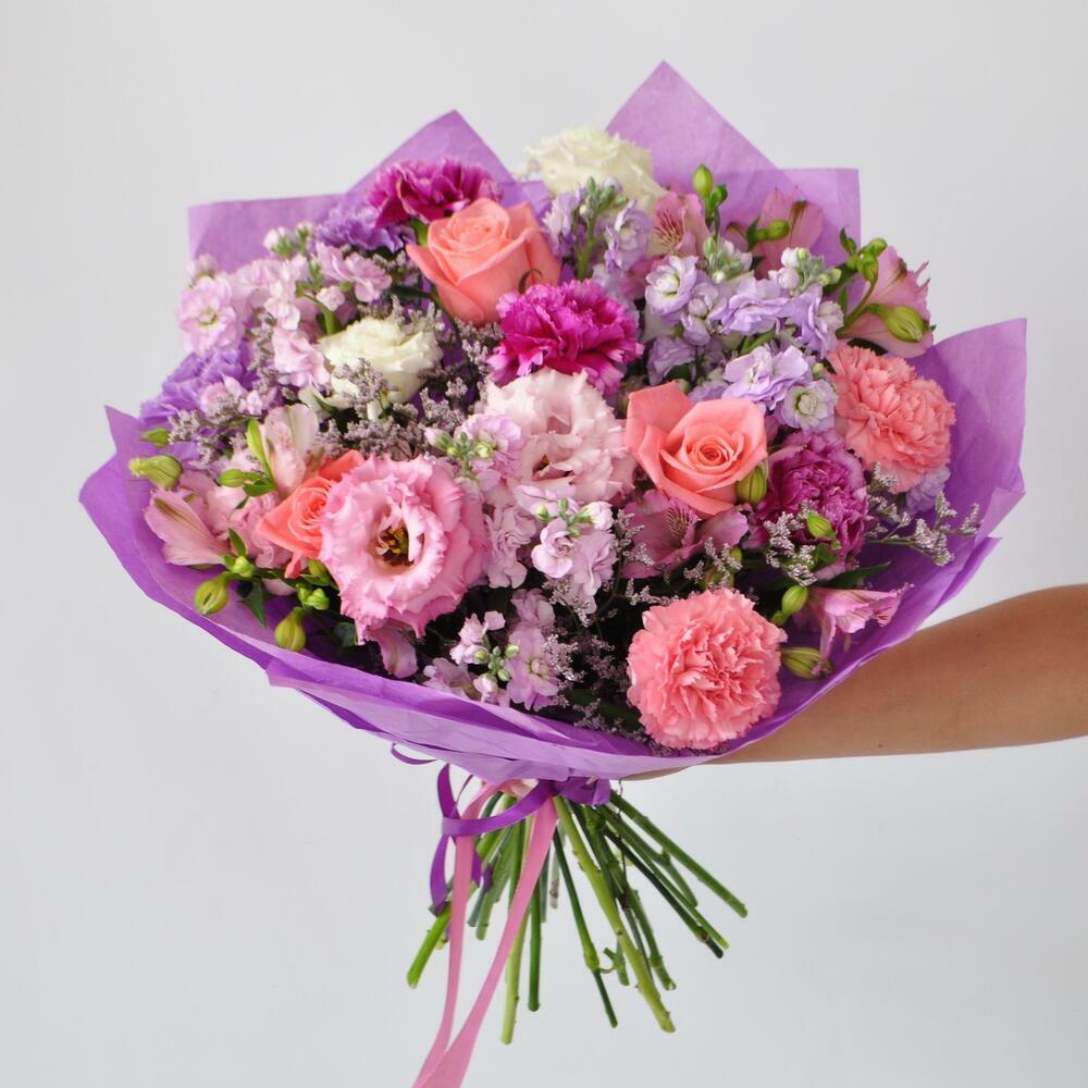 Букет Микс с Розами 